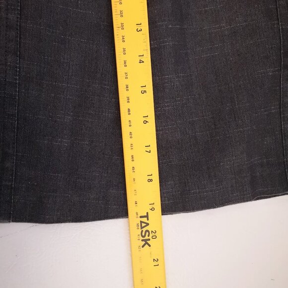 RW & Co Ladies A-line Size 8 Fully Lined Jean Skirt - Picture 8 of 9